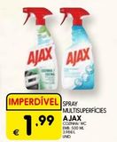 Oferta de Limpadores Ajax por 1,99€ em Meu Super