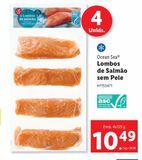 Oferta de Salmão Ocean Sea por 10,49€ em Lidl