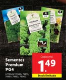 Oferta de Sementes por 1,49€ em Lidl