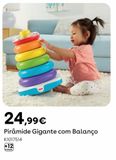 Oferta de Fisher Price - Pirâmide Gigante com Balanço por 24,99€ em Toys R Us
