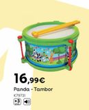 Oferta de Panda - Tambor por 16,99€ em Toys R Us