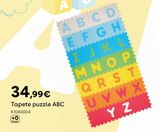 Oferta de Baby Smile - Tapete puzzle ABC por 34,99€ em Toys R Us