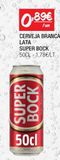 Oferta de Lata de cerveja Super Bock por 0,89€ em SPAR