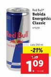 Oferta de Bebida energética Red Bull por 1,09€ em Lidl