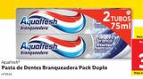 Oferta de Pasta de dentes Aquafresh por 3,75€ em Lidl
