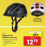Oferta de Capacete para bicicleta por 12,79€ em Lidl