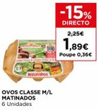 Oferta de Ovos matinados por 1,89€ em El Corte Inglés
