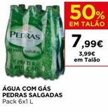 Oferta de Água com gás Pedras por 7,99€ em El Corte Inglés