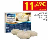 Oferta de Bacalhau Pascoal por 11,49€ em Recheio