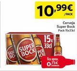 Oferta de Cerveja Super Bock por 10,99€ em Amanhecer