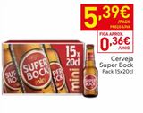 Oferta de Cerveja Super Bock por 5,39€ em Recheio