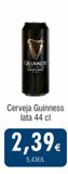Oferta de Lata de cerveja Guinness por 2,39€ em Froiz