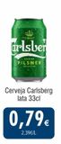 Oferta de Lata de cerveja Carlsberg por 0,79€ em Froiz