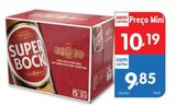 Oferta de Cerveja Super Bock por 9,85€ em Minipreço