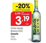 Oferta de Vinho verde Gazela por 3,19€ em Minipreço