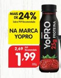 Oferta de Iogurte Yopro por 1,99€ em Minipreço