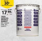 Oferta de Tinta especial Barbot por 17,99€ em Continente Bom dia