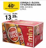 Oferta de Cerveja Super Bock por 13,29€ em Continente Bom dia