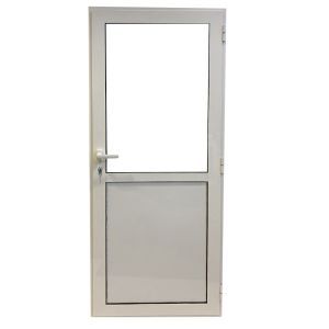 Oferta de Porta-janela Alumínio Batente com Chave Direita 200x80 cm Geom por 325€ em Brico Depôt