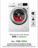 Oferta de Máquina lavar roupa AEG por 499€ em El Corte Inglés