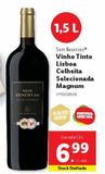 Oferta de Vinho tinto por 6,99€ em Lidl