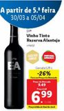Oferta de Vinho tinto por 6,99€ em Lidl