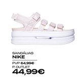 Oferta de Sandálias Nike por 44,99€ em Vila do Conde Porto Fashion Outlet