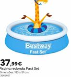 Oferta de Piscina insuflável Bestway por 37,99€ em Toys R Us