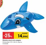 Oferta de Baleia azul com pegas por 14,99€ em Toys R Us