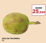 Oferta de Jaca da tailandia  por 25,99€ em superCOR