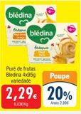 Oferta de Puré de frutas blédina por 2,29€ em Froiz
