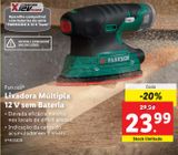 Oferta de Lixadeira elétrica parkside por 23,99€ em Lidl