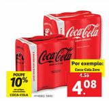 Oferta de Coca cola por 4,08€ em Lidl
