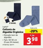 Oferta de Collants lupilu por 3,98€ em Lidl