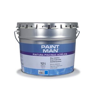 Oferta de Tinta piscinas acrílica azul intenso paintman 12 l por 49,95€ em Brico Depôt