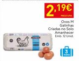 Oferta de Ovos Amanhecer por 2,19€ em Recheio