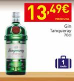 Oferta de Gin Tanqueray por 13,49€ em Recheio