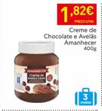 Oferta de Creme de chocolate Amanhecer por 1,82€ em Recheio