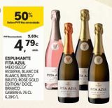 Oferta de Espumante fita azul por 4,79€ em Continente Bom dia