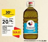 Oferta de Azeite virgem Gallo por 20,74€ em Continente Bom dia