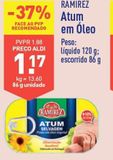 Oferta de Atum em lata Ramirez por 1,17€ em Aldi