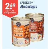 Oferta de Almôndegas por 2,69€ em Aldi