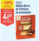 Oferta de Chocolates prozis por 4,49€ em Aldi