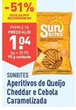 Oferta de Salgadinhos Sunbites por 1,04€ em Aldi
