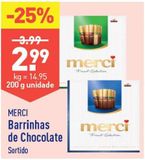 Oferta de Chocolates por 2,99€ em Aldi