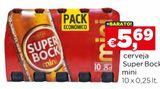 Oferta de Cerveja Super Bock por 5,69€ em Bolama