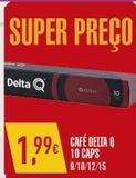 Oferta de Cápsulas de café Delta Q por 1,99€ em Miranda Supermercados