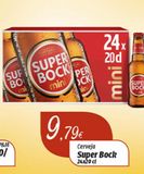 Oferta de Cerveja Super Bock por 9,79€ em Miranda Supermercados