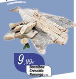 Oferta de Bacalhau por 9,99€ em Miranda Supermercados