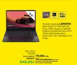 Oferta de Notebook Lenovo por 849,99€ em El Corte Inglés